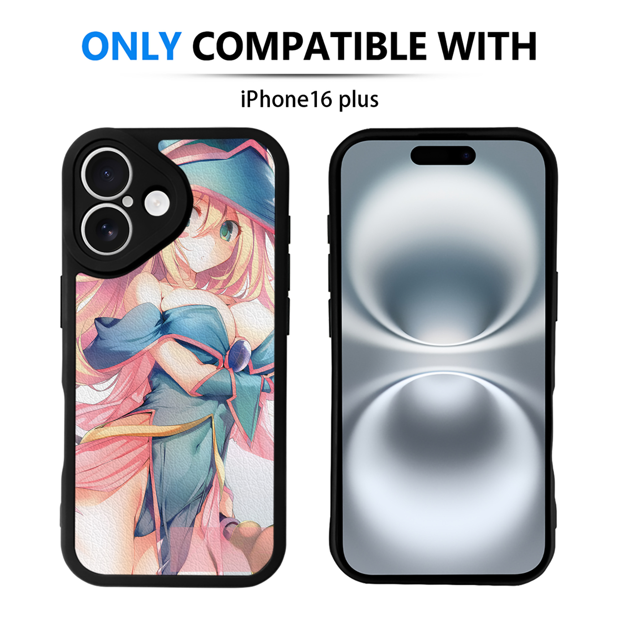 （画像用） 遊☆戯☆王 Yu-Gi-Oh! 【iPhone 16シリーズ対応】シリコンスマホケース（レザー調） 材質：シリコン
